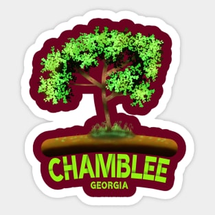 Chamblee Georgia Sticker